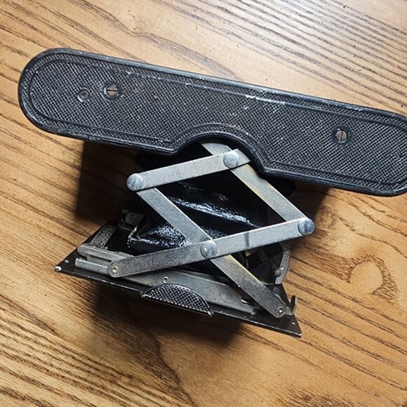 Vtg Kodak No A127 Vest Pocket Folding Roll Film Camera Untested With Case - Picture 2 of 5